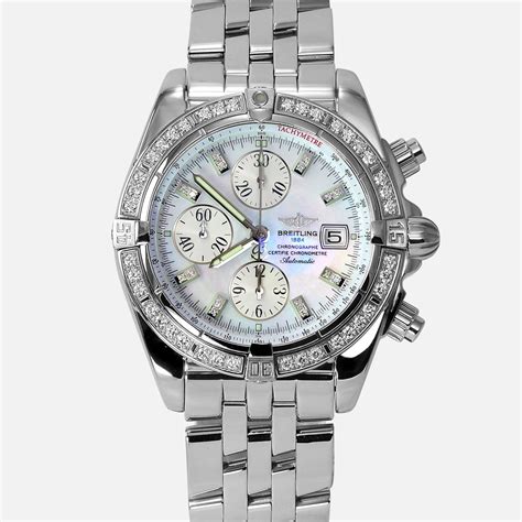 a13322 breitling watch price|breitling a13356 diamond bezel.